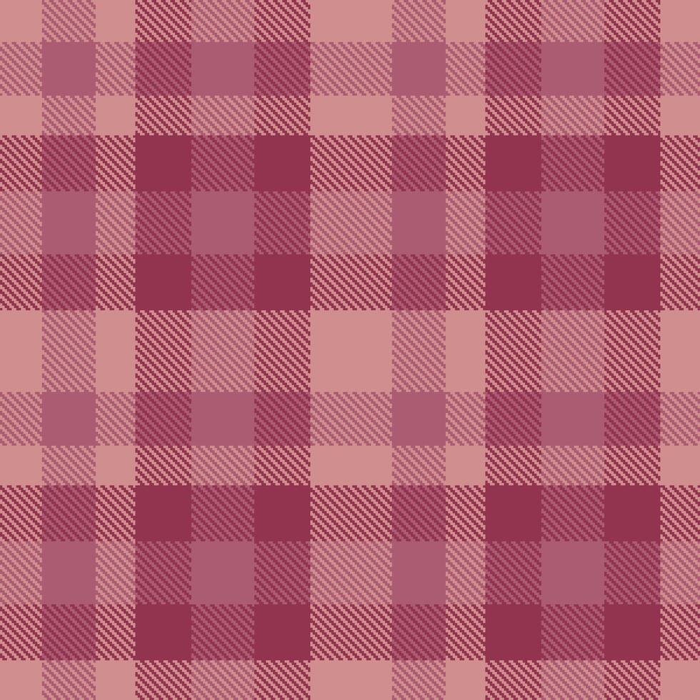 Plaid pattern seamless. Dark Martini East and Pastel Topinambur Root Tartan Textile Design. vector
