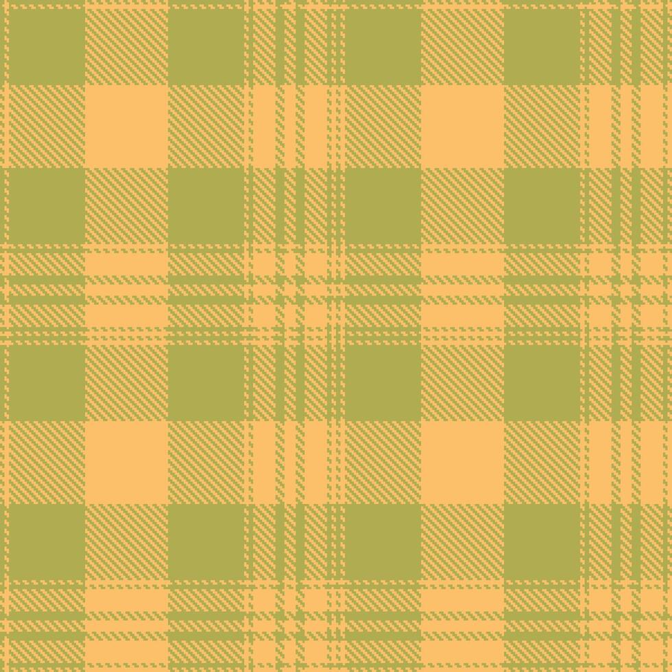Modern Seamless Tartan featuring Warm The Goods and Rustic California Peach Textile Design vector