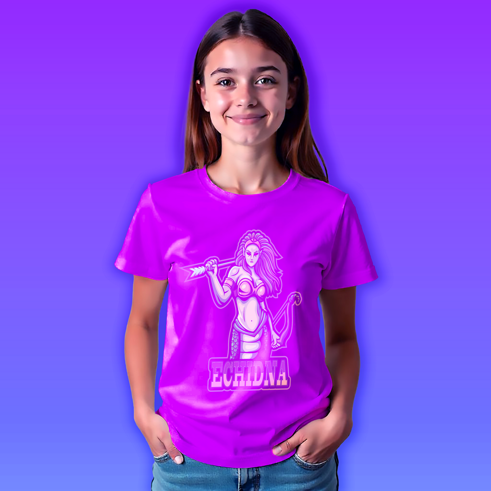 Pink Color Tshirt Mockup with young girl psd
