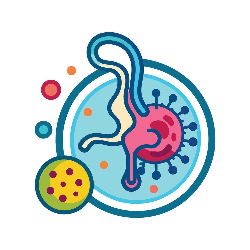 BacteriaInduced Chronic Sinus Infections vector