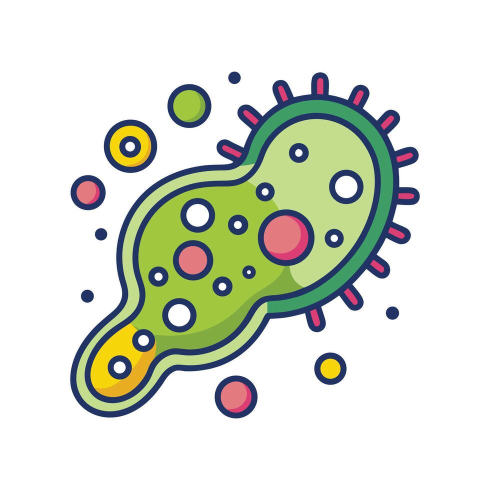 Aerobic Bacteria in OxygenRich Environment vector