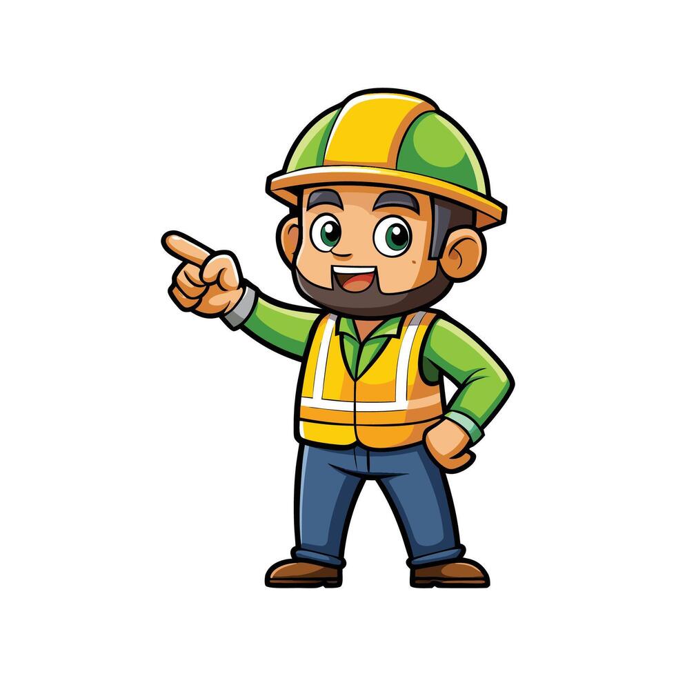 Worker Pointing Forward for Instruction vector