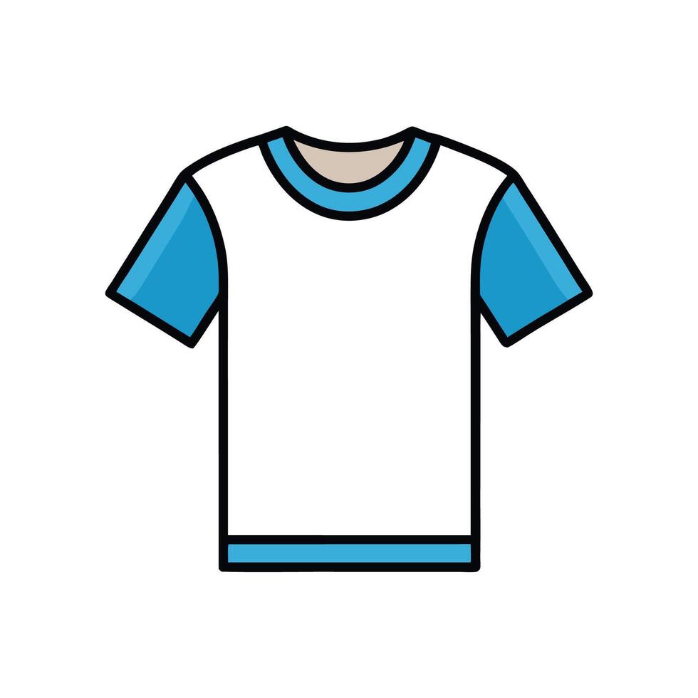 Trendy Lightweight Breathable Tee Illustration vector