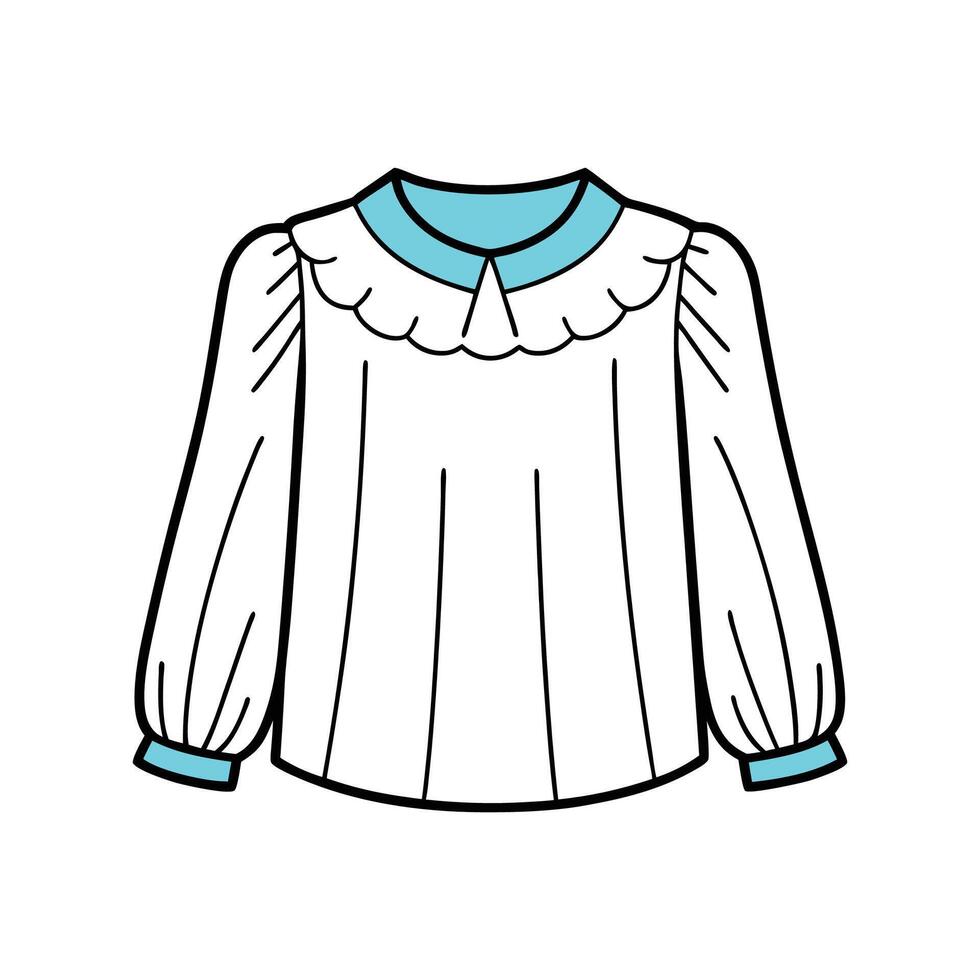 Unique Light Chiffon TShirt Art vector