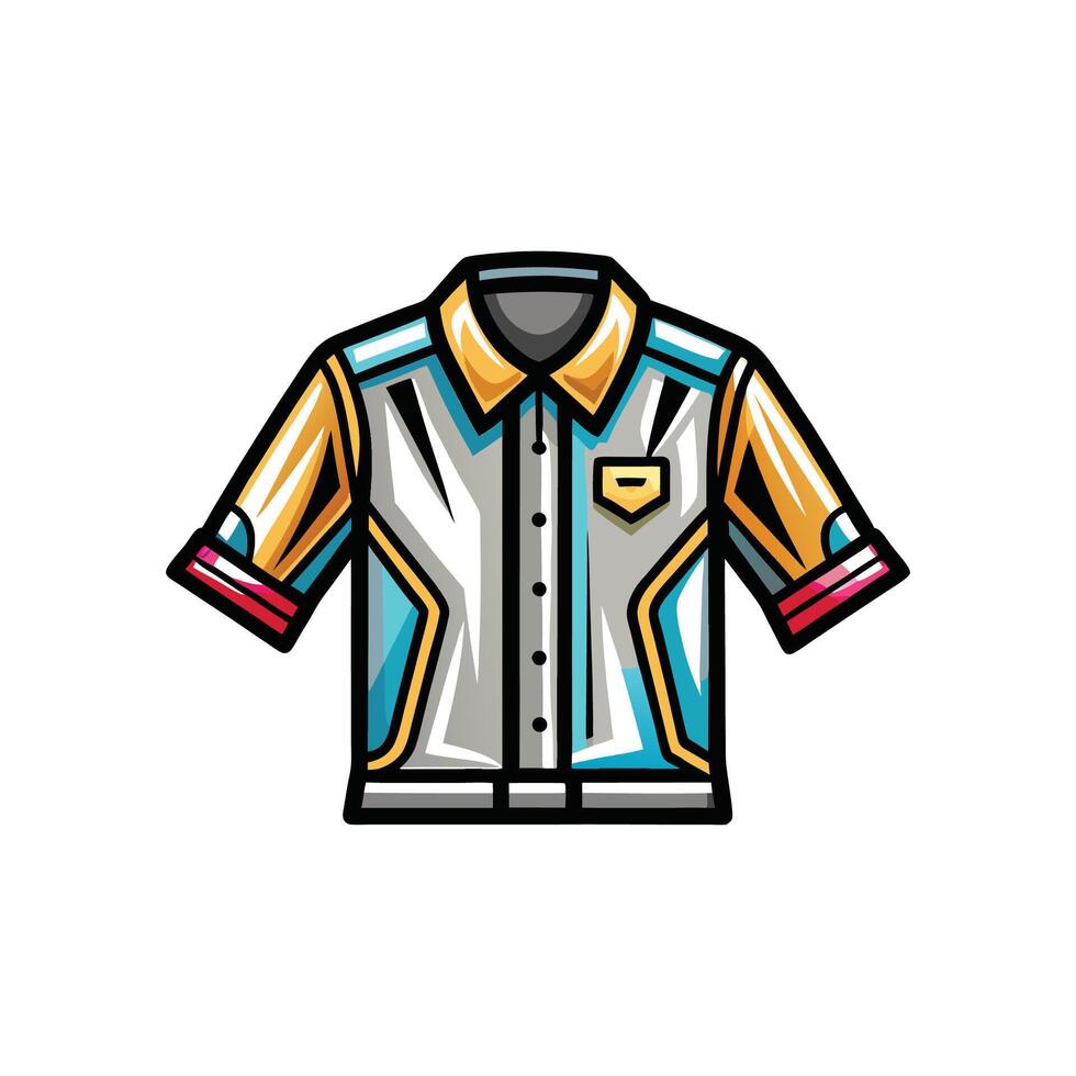 Stylish Metallic Foil Print TShirt Graphic vector