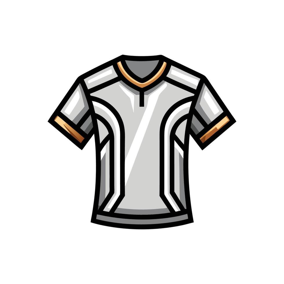 Trendy Metallic Foil Print Shirt Illustration vector