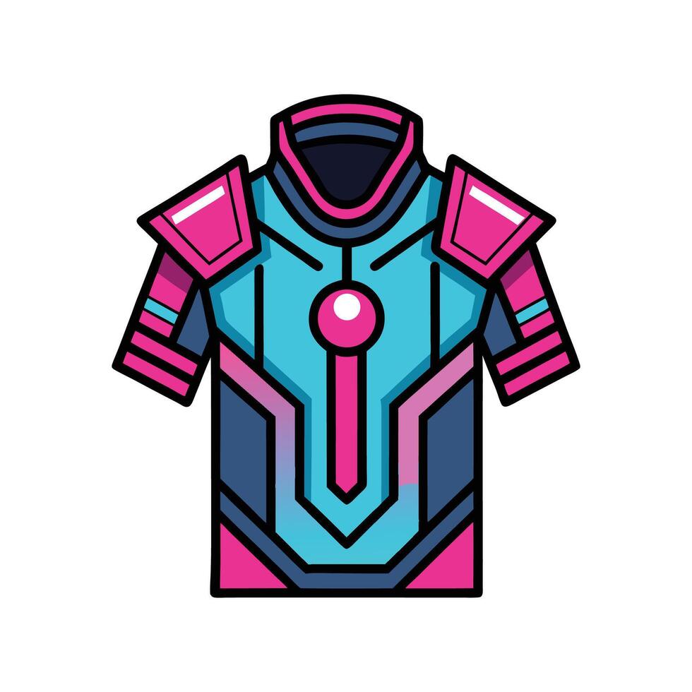 Stylish Futuristic Cyber TShirt Graphic vector