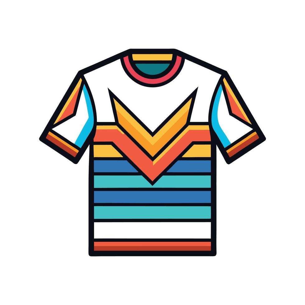 Unique Funky Retro TShirt Art vector