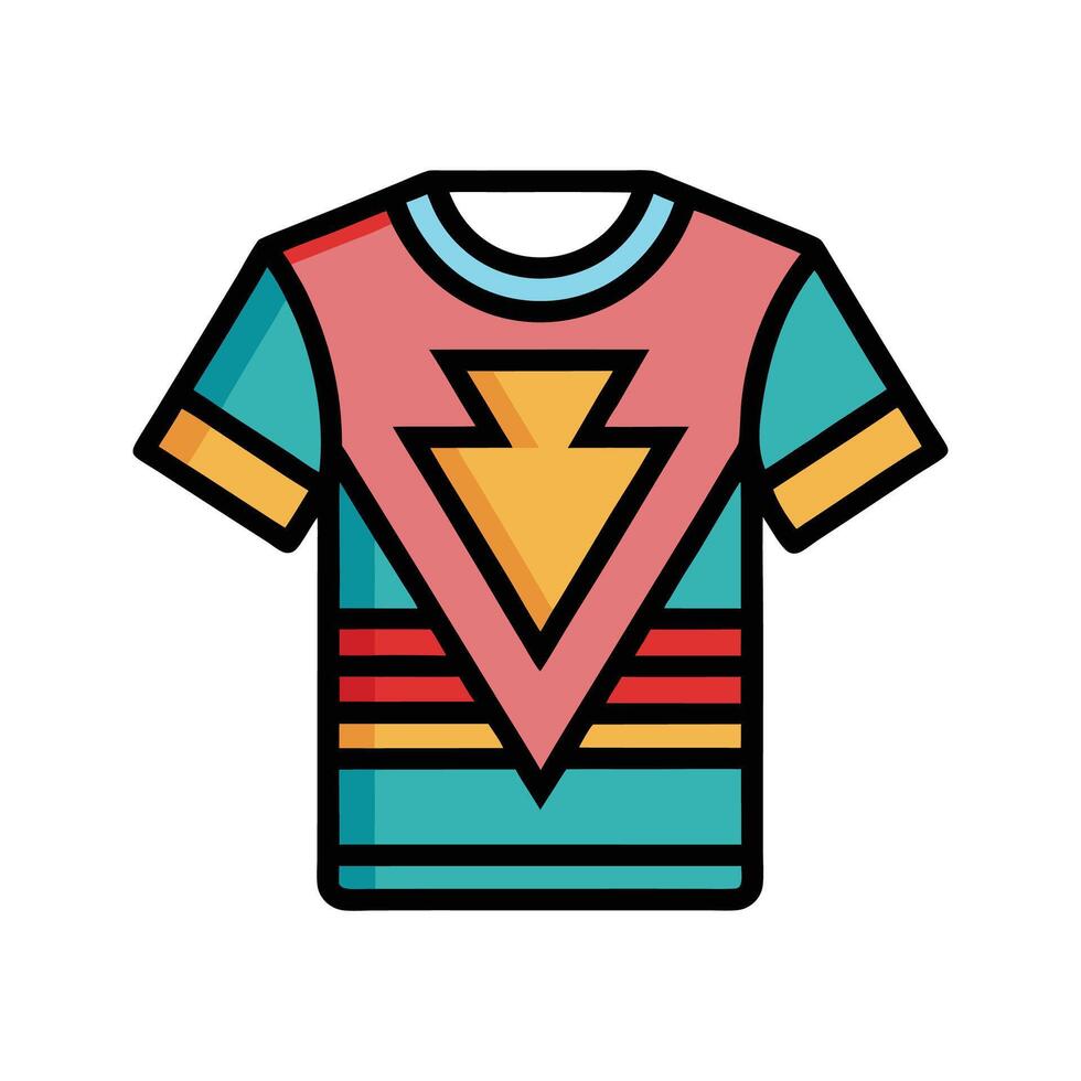 Stylish Funky Retro TShirt Graphic vector