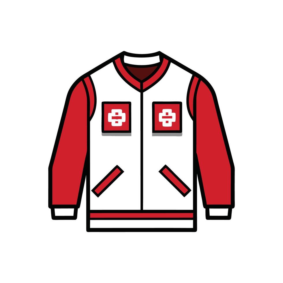 Chic College Spirit Jersey Design vector