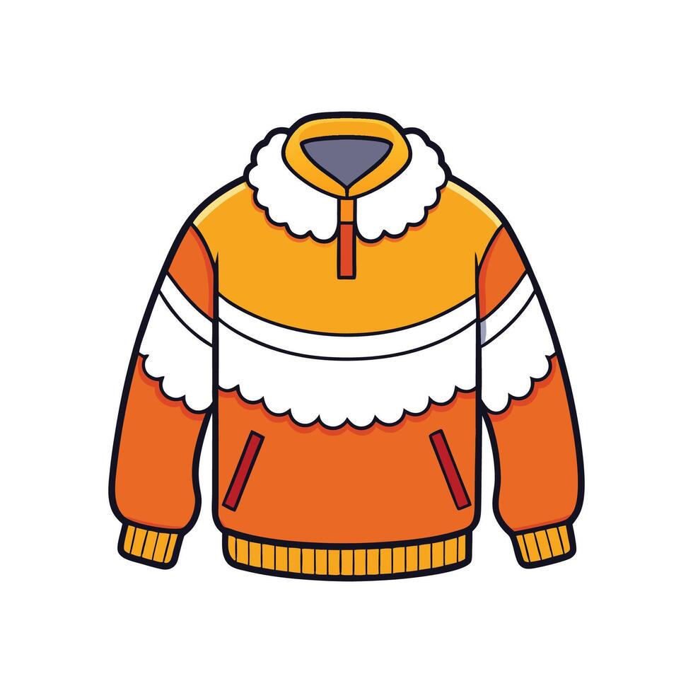 Stylish Cozy Winter Layered Tee Graphic vector