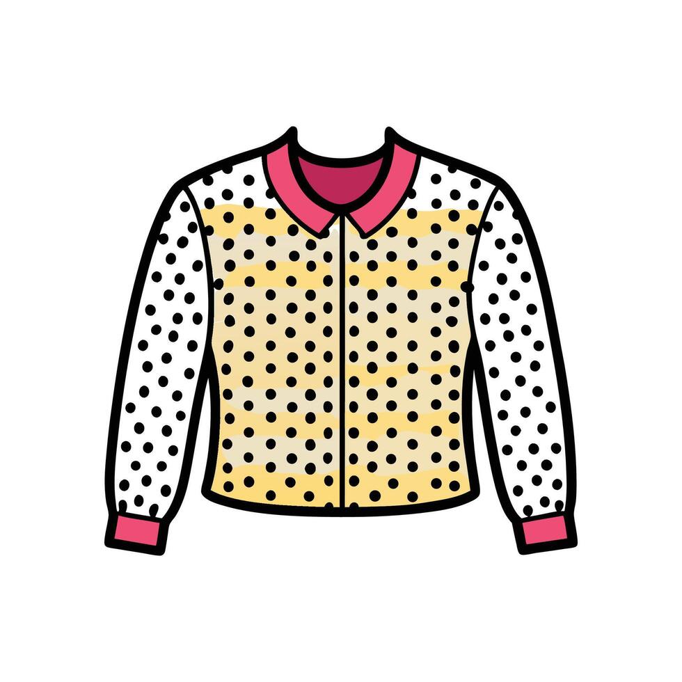 Unique Dotted Print TShirt Art vector