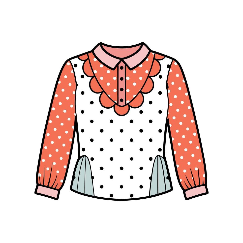 Unique Dotted Swiss TShirt Art vector