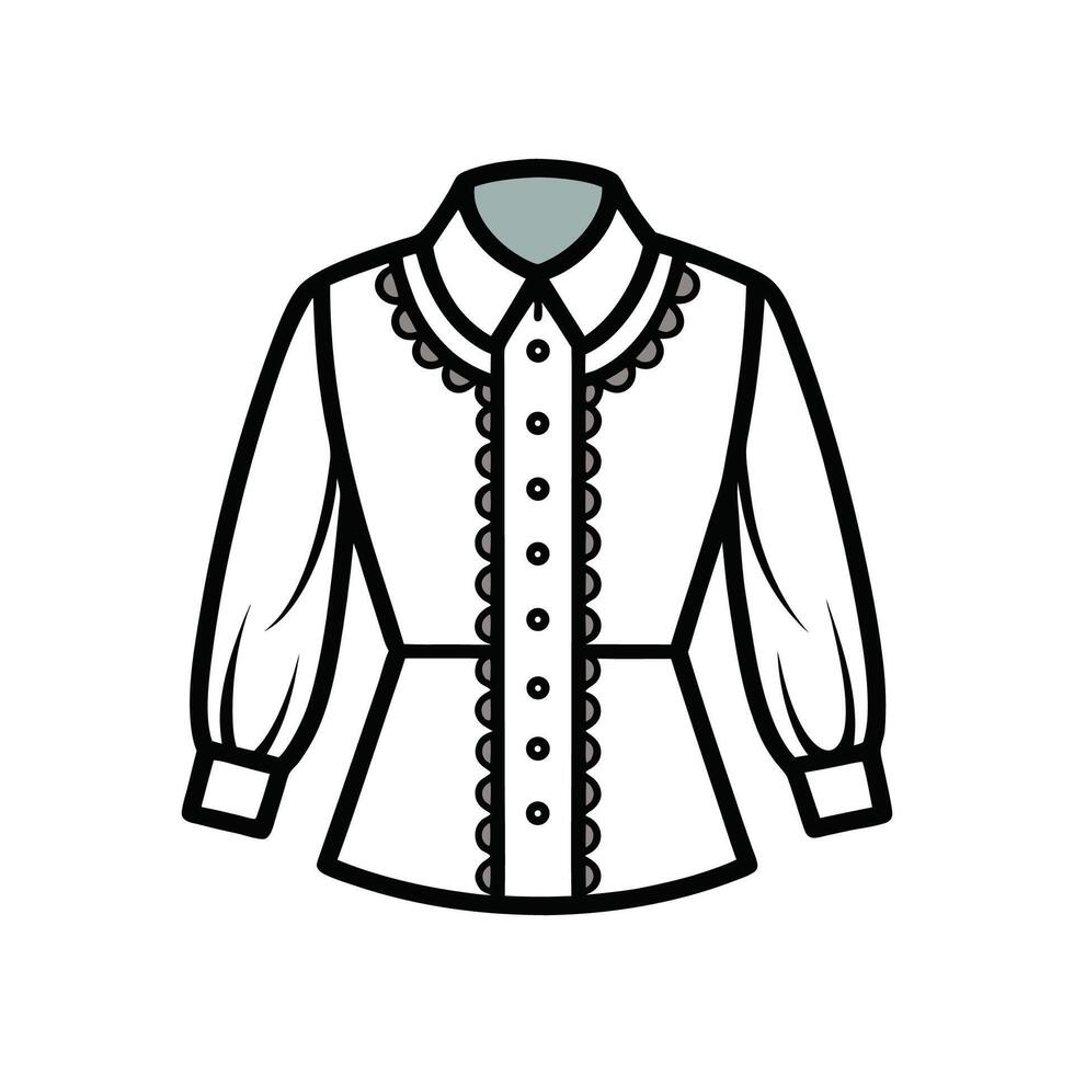 Stylish Elegant Lace Trim TShirt Graphic vector