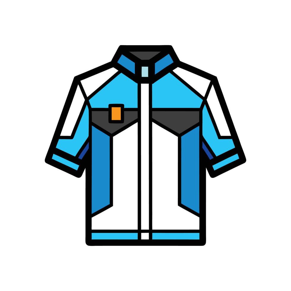 Unique Modern Techwear Shirt Bold Design vector