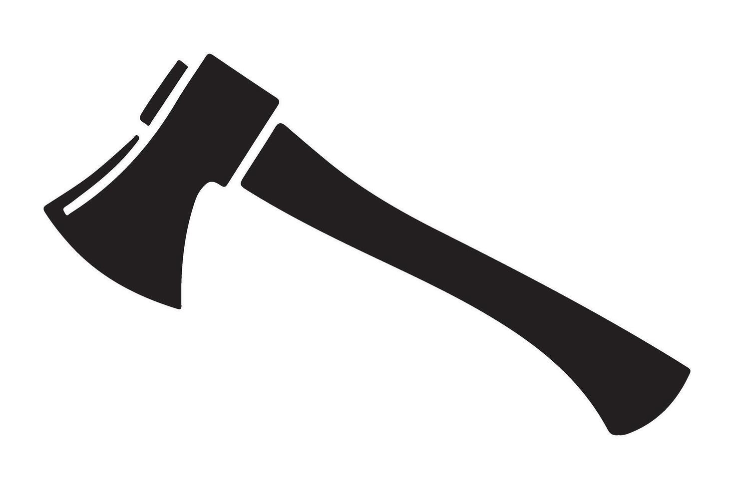 Axe Illustration Image for Lumberjack and Woodworking Projects vector