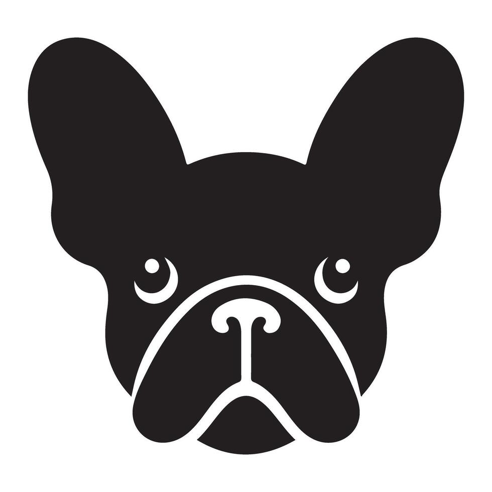 Cute French Bulldog Illustration for Pet Lovers Designs vector