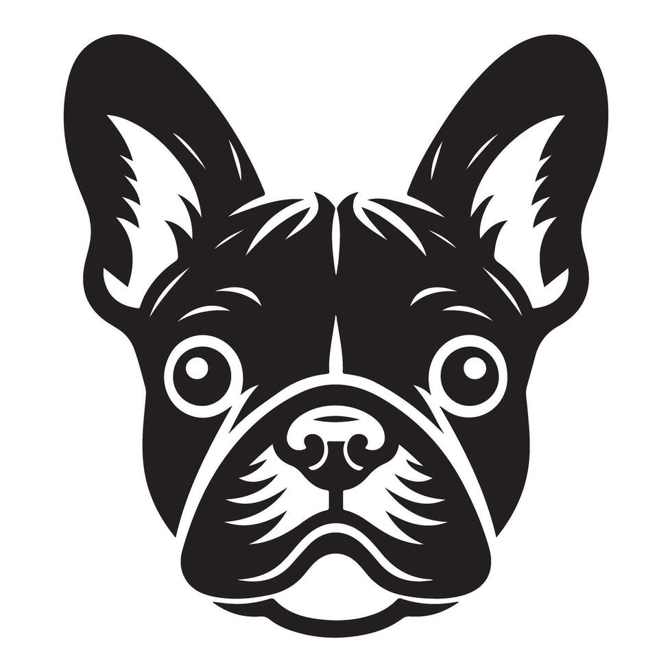 French bulldog illustration adorable dog art pet animal design vector