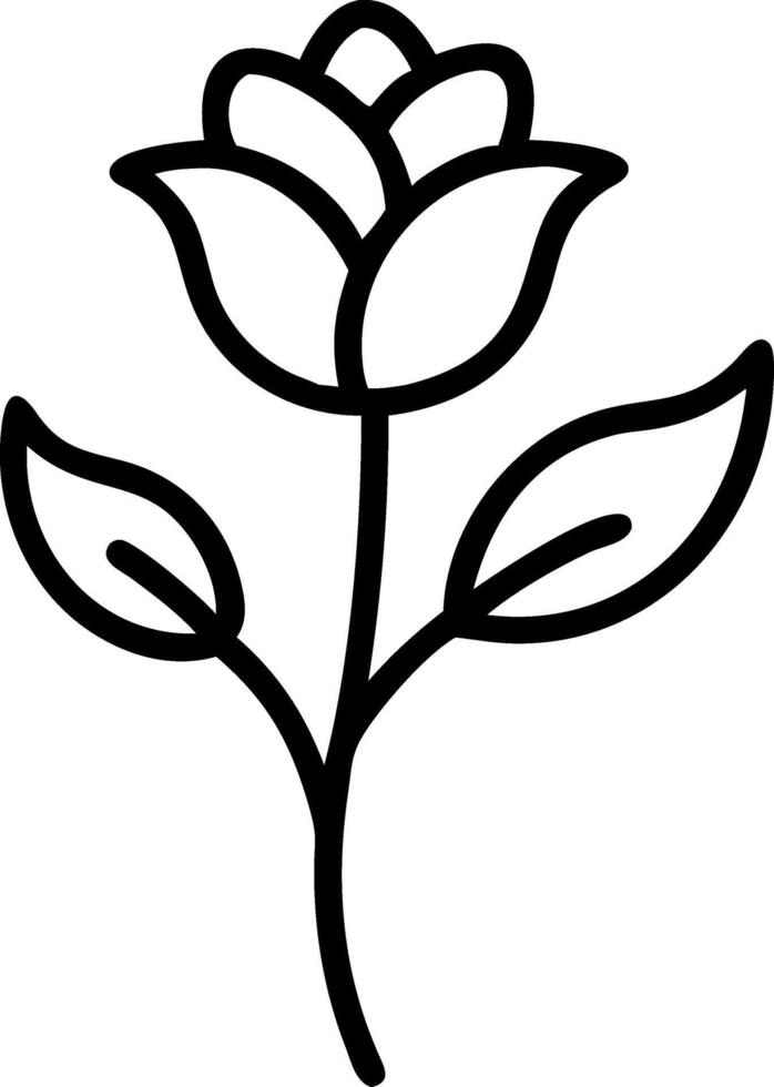 Delicate Floral and Leafy Composition vector