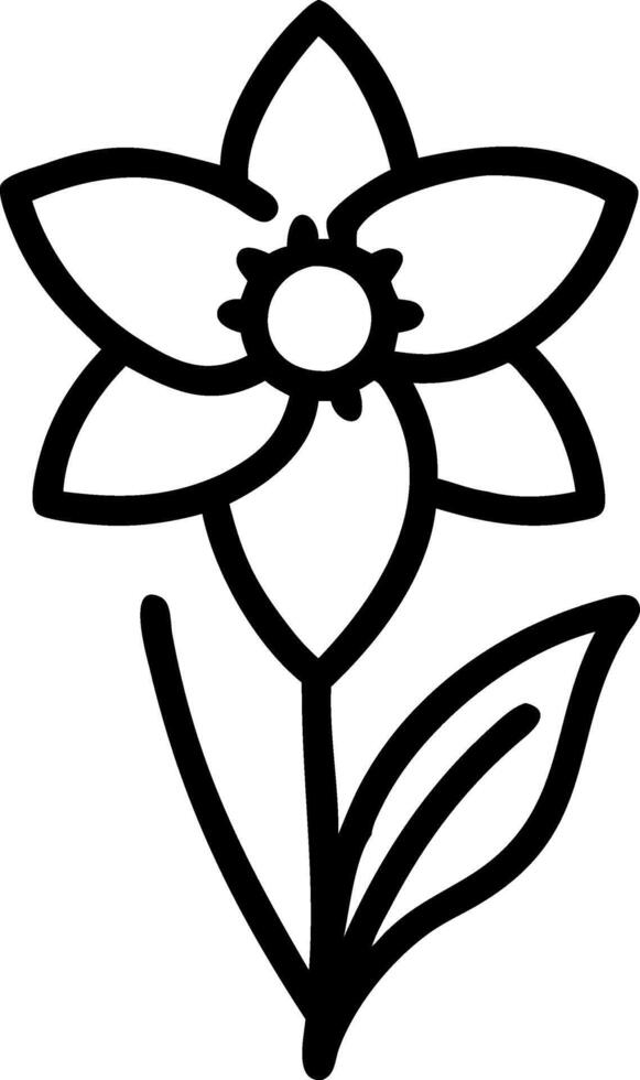 Stylish Daffodil Blossom Concept vector