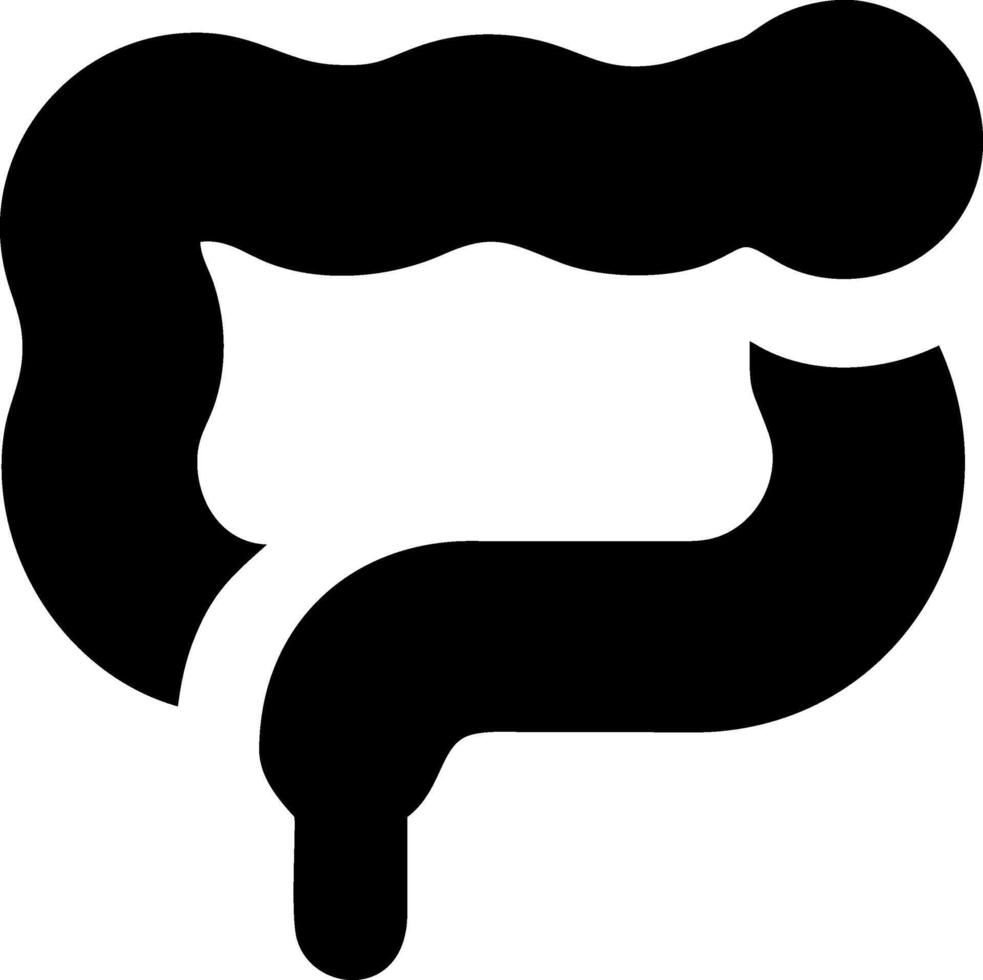Simple yet Effective Colon Design vector