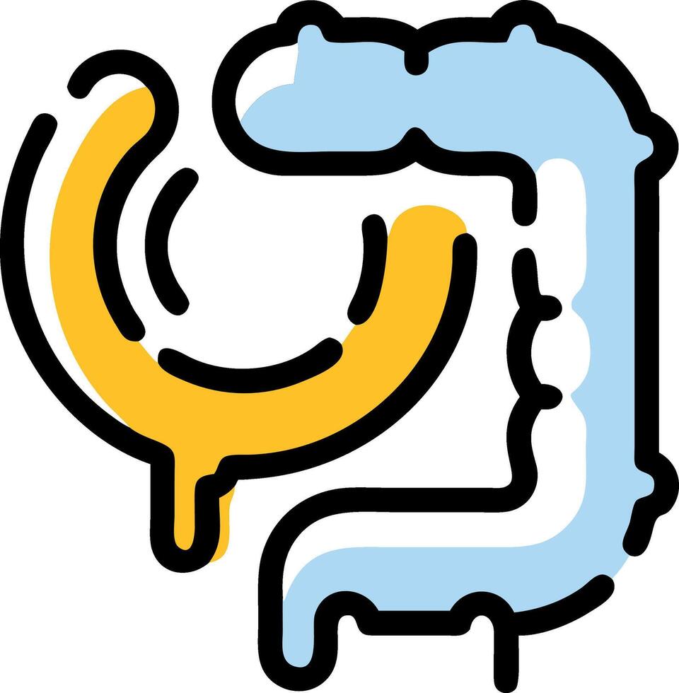 High-Quality Colon Symbol Illustration vector
