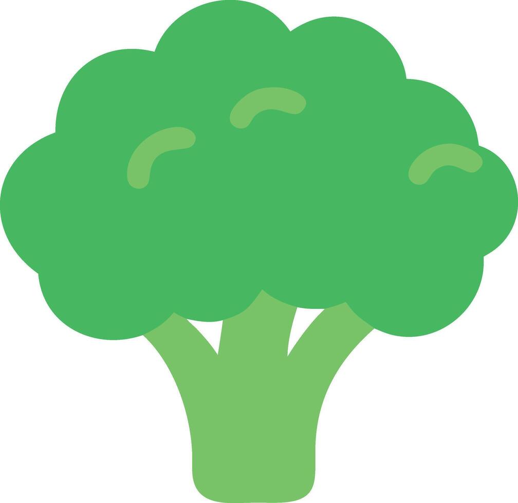 Stylish and Artistic Broccoli Illustration vector