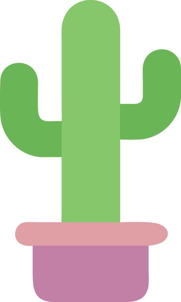 Modern Cactus Design Concept vector