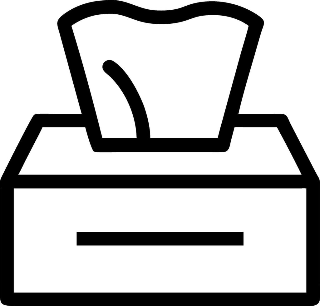 Innovative Tissue Box with Modern Touch vector