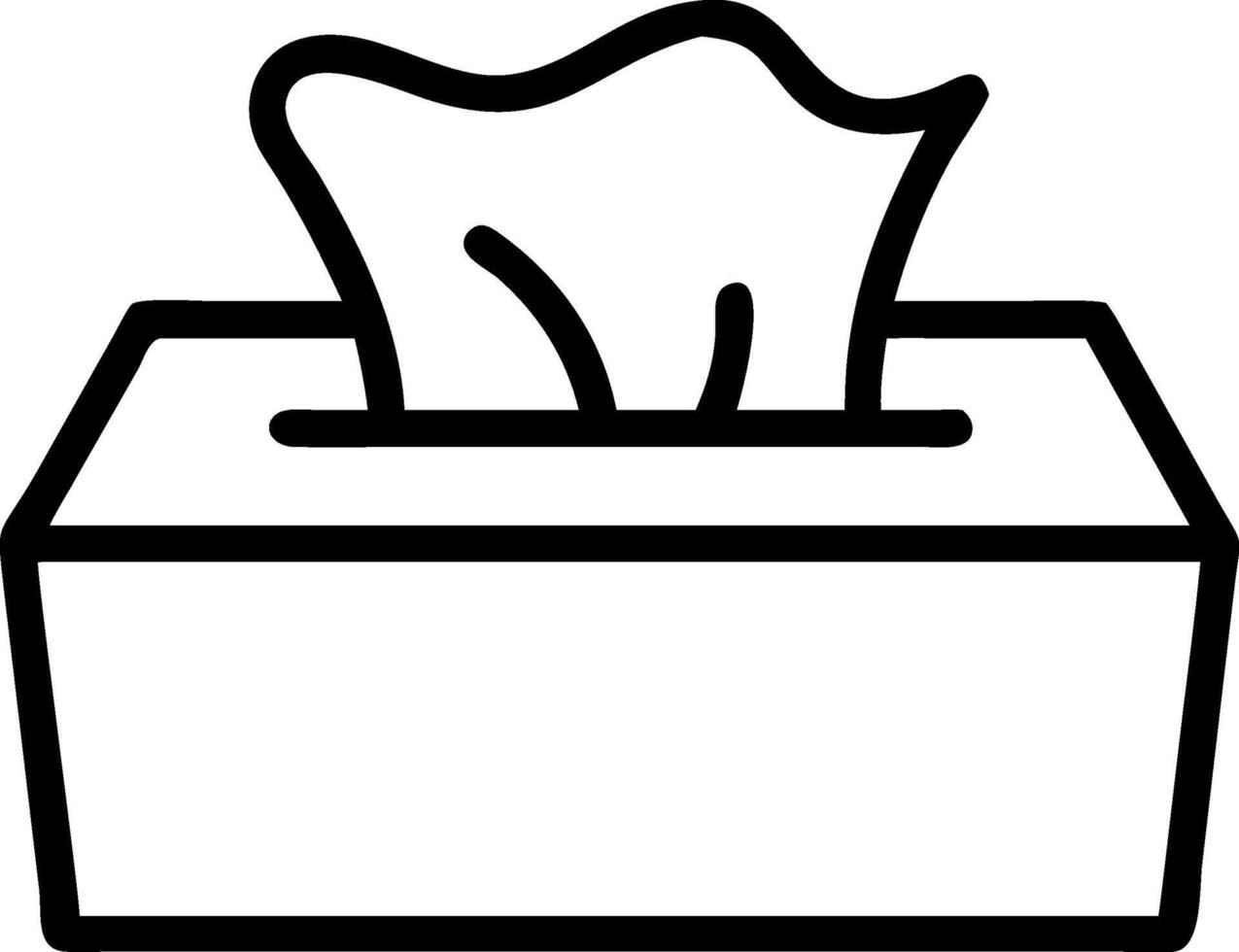 Eco-Friendly Tissue Box Design vector