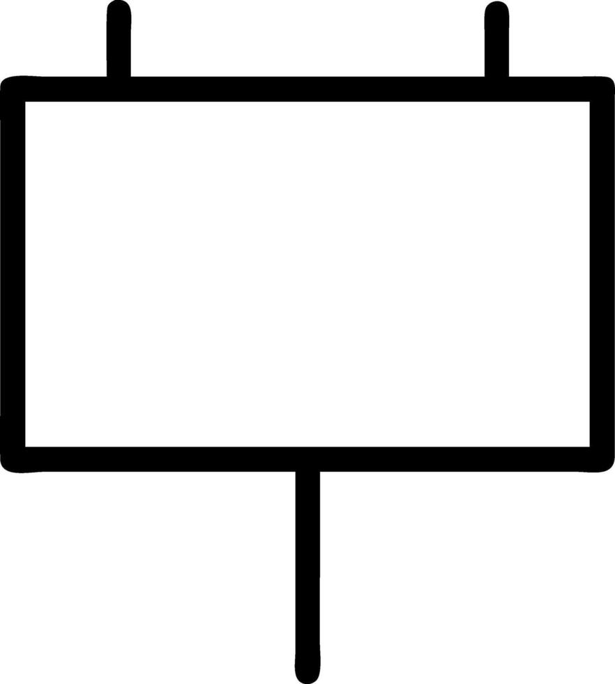 Stylish Empty Sign Frame vector