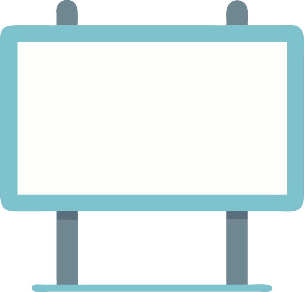 Classic Blank Wooden Sign vector