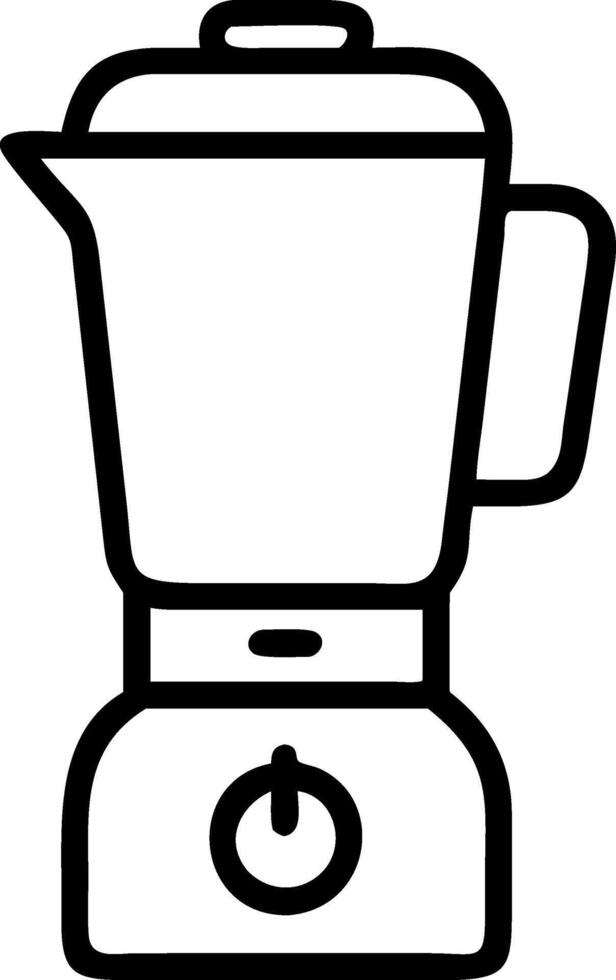 Sleek and Stylish Blender Model vector