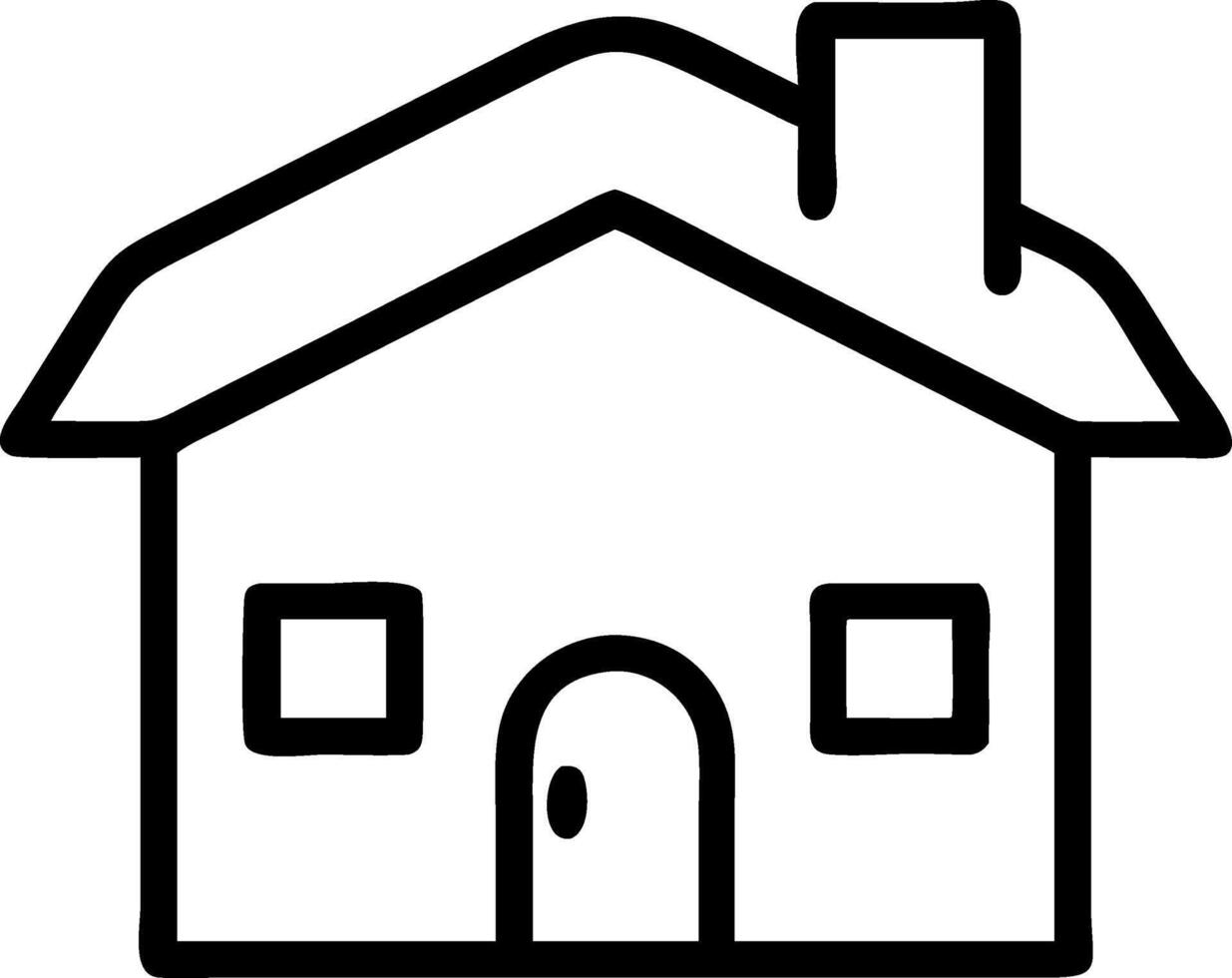 Whimsical Cottage House Design vector