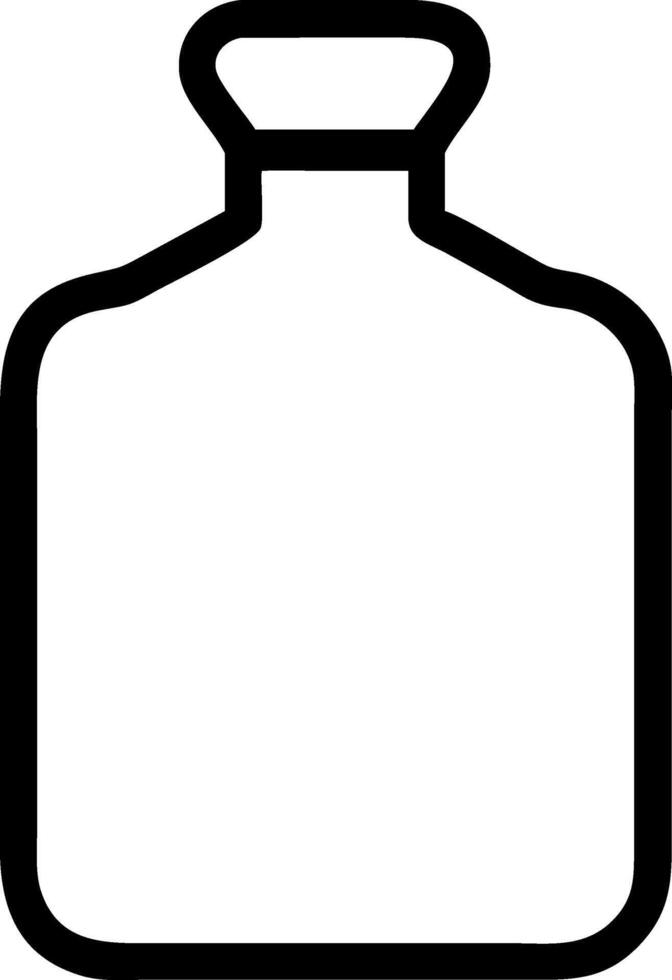 Creative Hot Water Bottle Concept with Warmth vector