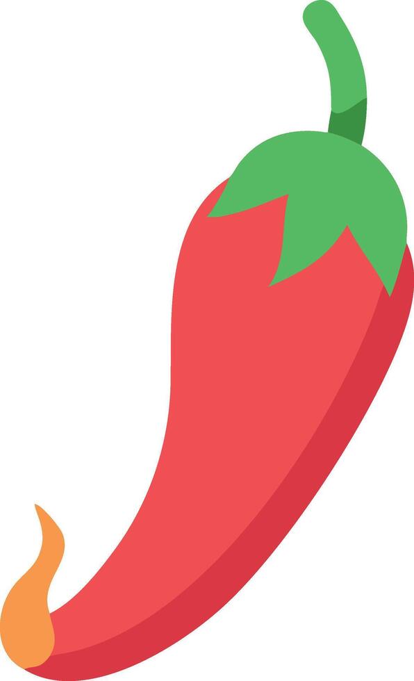 Creative Hot Chili Pepper Artwork vector