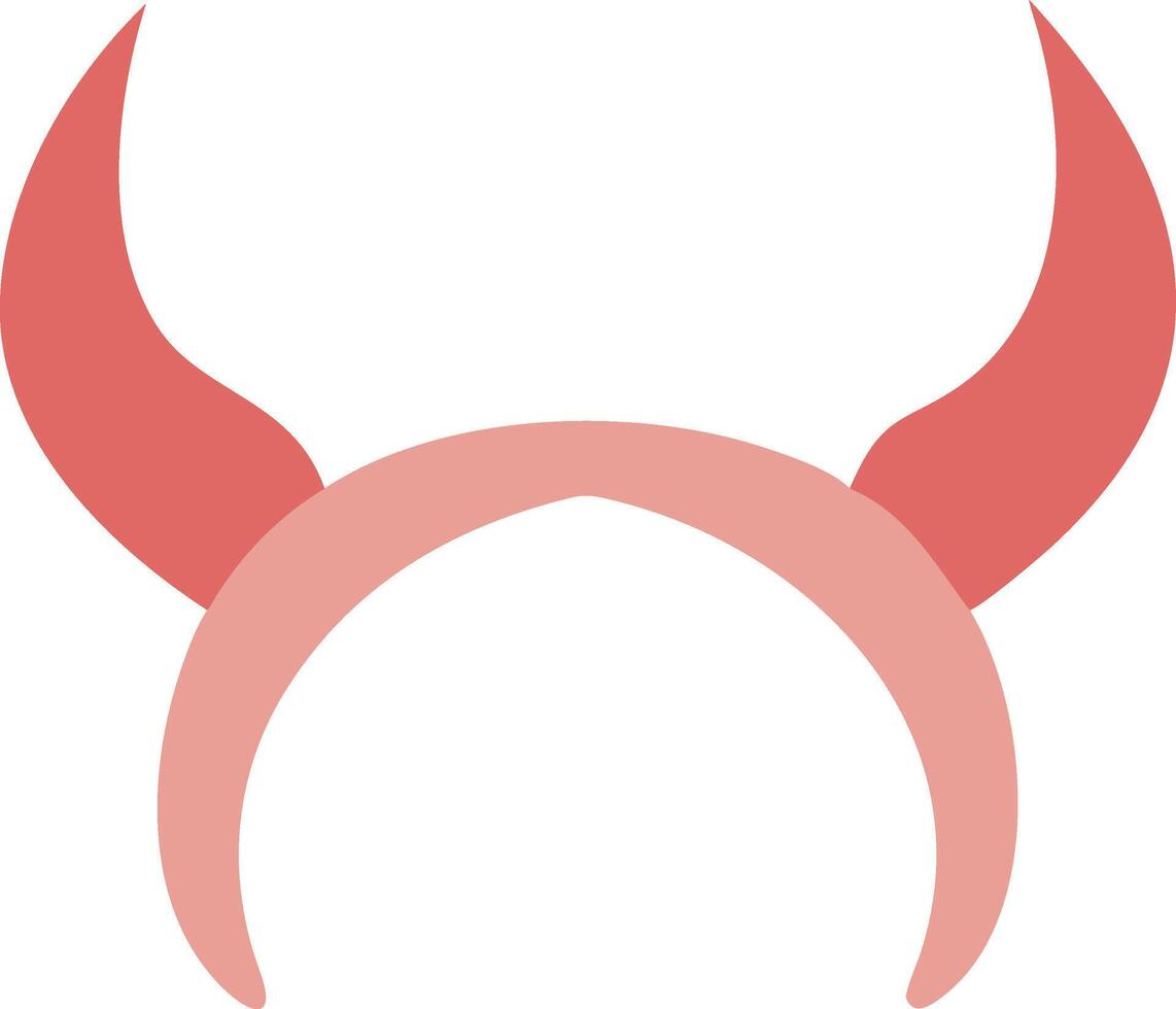 Minimalist Horns Icon Design vector