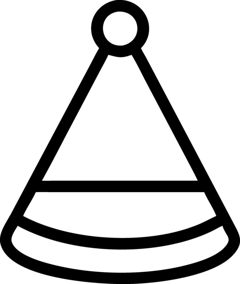 Whimsical Dunce Cap with Playful Details vector