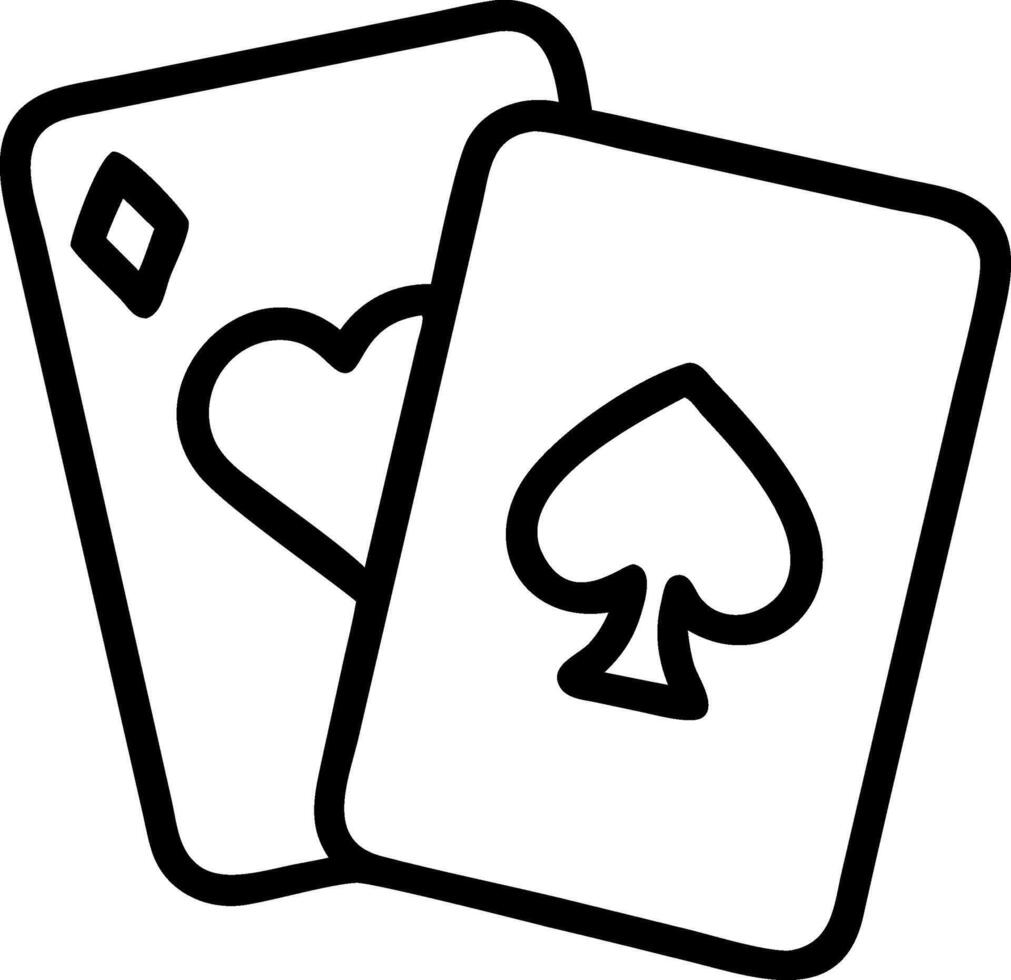 Hand-Drawn Tarot Card Design vector