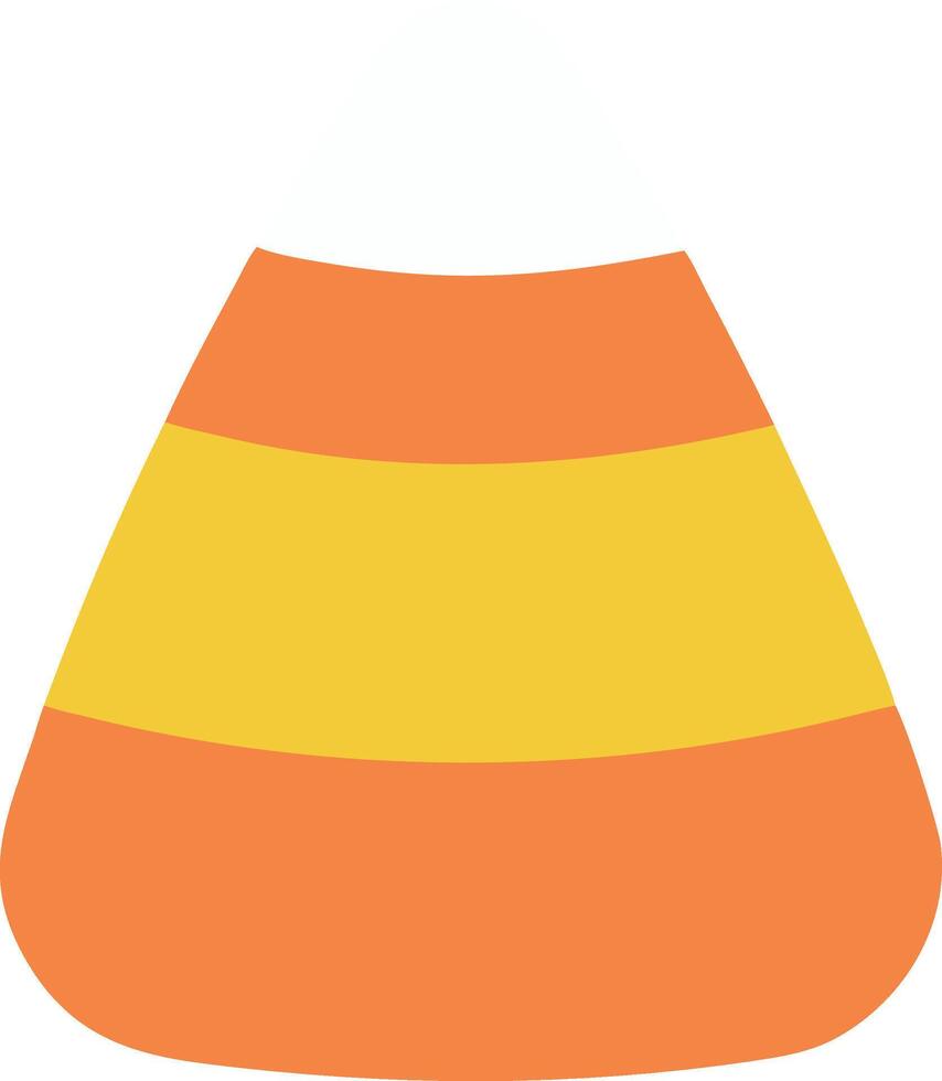 Classic Candy Corn Illustration vector