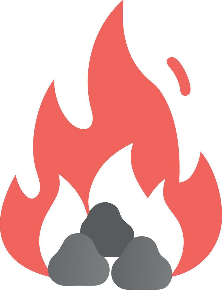 Fiery Ember and Coal Artwork vector