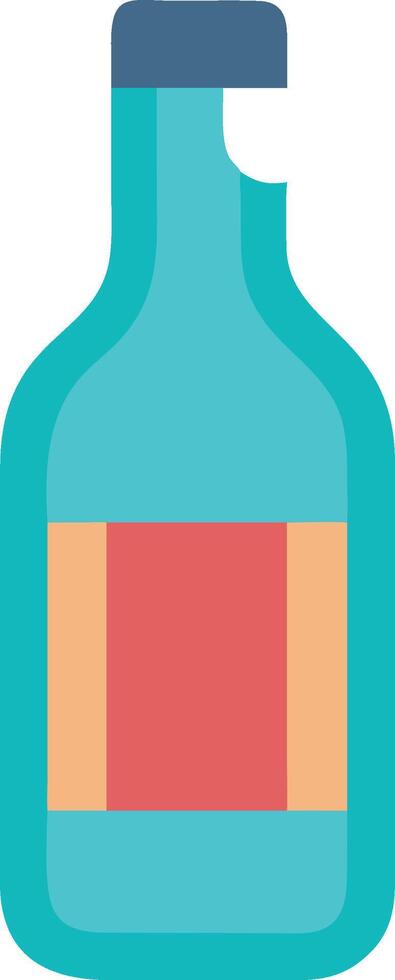 Sleek Modern Bottle Concept vector