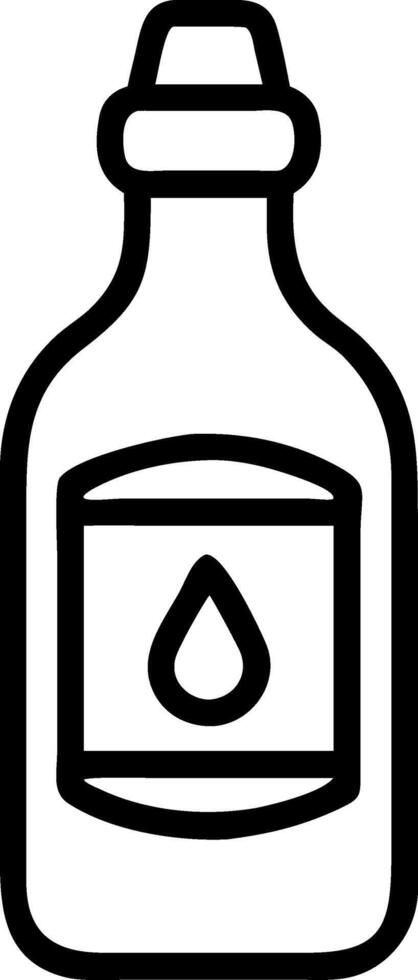 Creative Water Bottle Illustration vector