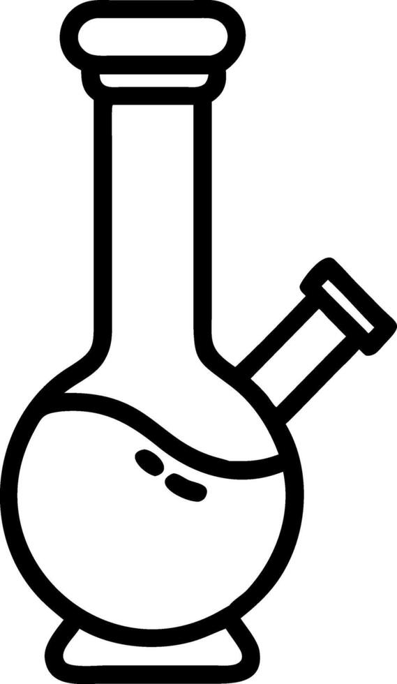 Retro-Inspired Bong Design vector