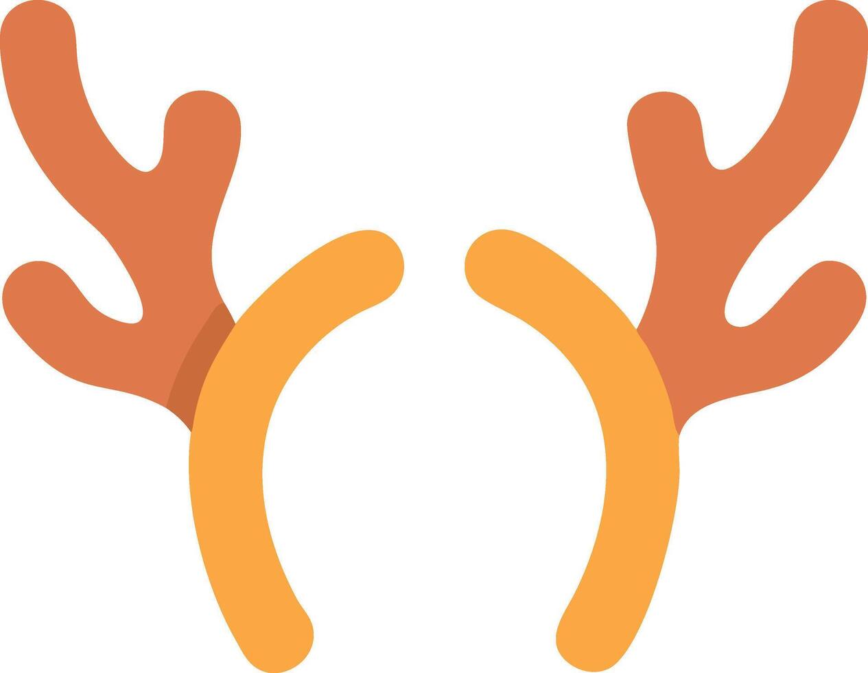 Creative and Unique Antlers Silhouette vector