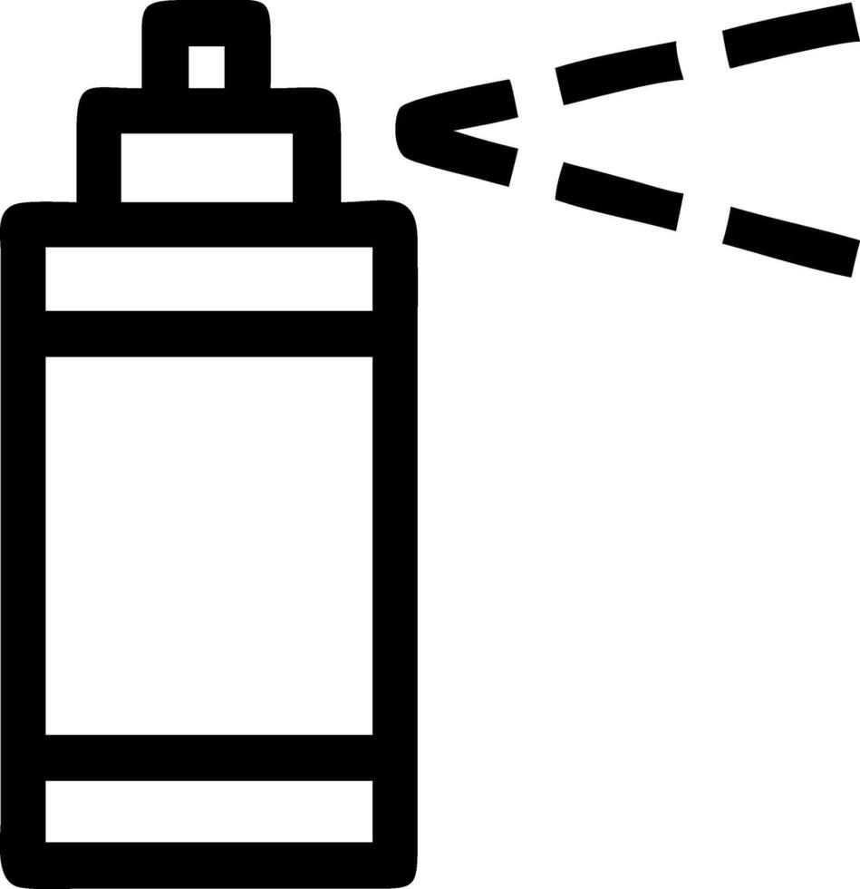 Industrial-Style Spray Can Concept vector