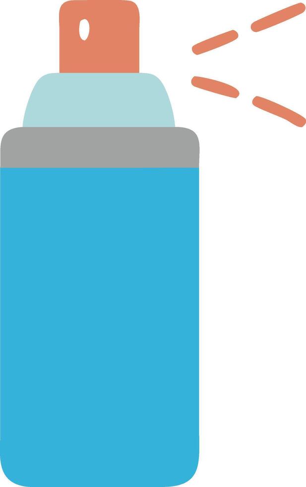 Minimalist Spray Can Concept vector