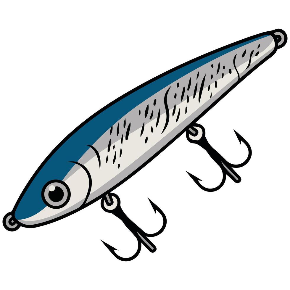 Spoon fishing icon for web design vector