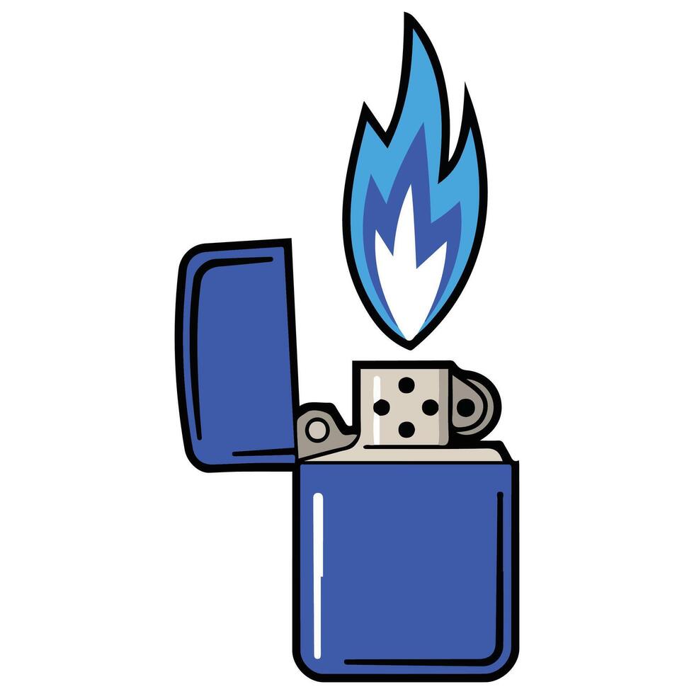 Lighter illustration for design vector