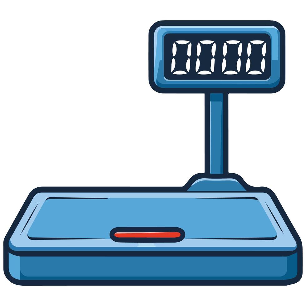 Trade scales for weighing vector
